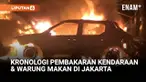 Sejumlah warung makan di Jalan Raya Kalibata, Jakarta Selatan, kembali menjadi sasaran amuk massa pada Kamis malam. Sekelompok orang yang diduga marah atas tewasnya dua debt collector membakar deretan kios di sepanjang jalan tersebut.