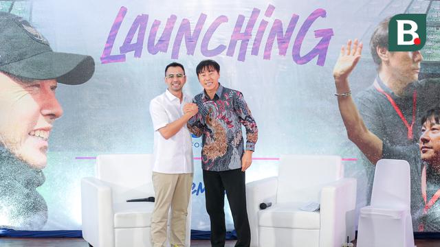 Raffi Ahmad dan Shin Tae-yong