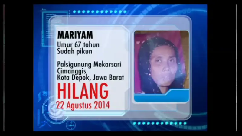 Orang Hilang: Maryam