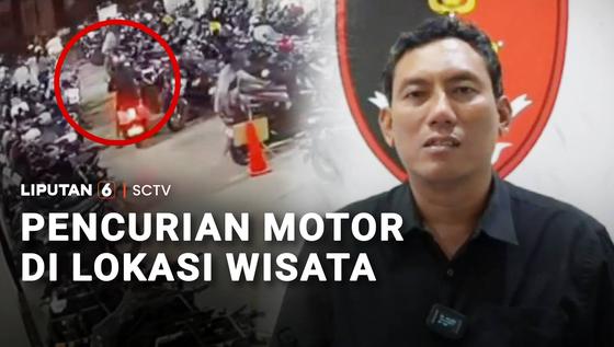 Pencurian Motor di Lokasi Wisata