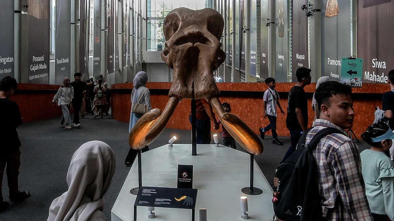 FOTO: Museum Nasional Jadi Alternatif Warga untuk Habiskan Libur Lebaran 2025, Segini Harga Tiketnya!