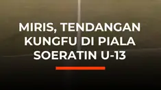 Insiden berbahaya mewarnai laga Piala Soeratin U-13 antara Baturetno dan Mataram Utama. Seorang pemain Baturetno menjadi korban tendangan keras di bagian kepala saat situasi perebutan bola di lapangan. Pemain yang terkena tendangan sampai Jumat (21/8/2026) pagi ini masih berada di RS JIH Yogyaka...