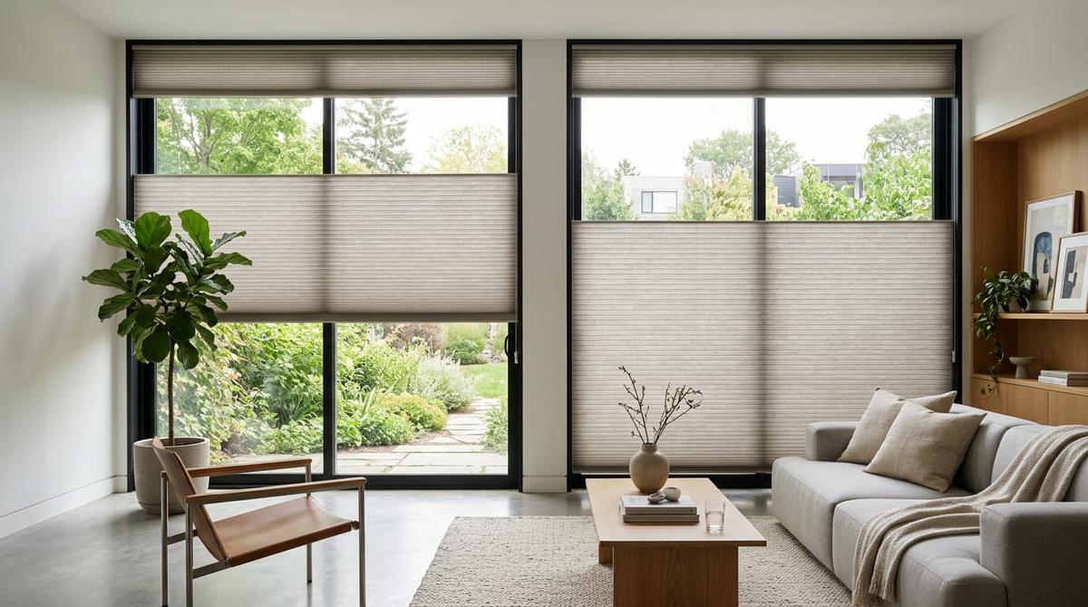 Tirai Seluler (Cellular Shades / Honeycomb Blinds)