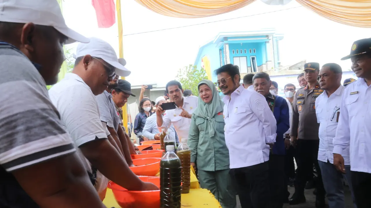 Mentan SYL Ikut Meracik Ramuan Biosaka Untuk Tingkatkan Kondisi Tanaman
