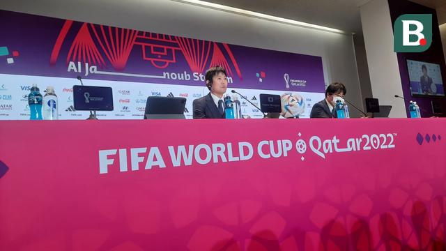 Pelatih Timnas Jepang Hajime Moriyasu