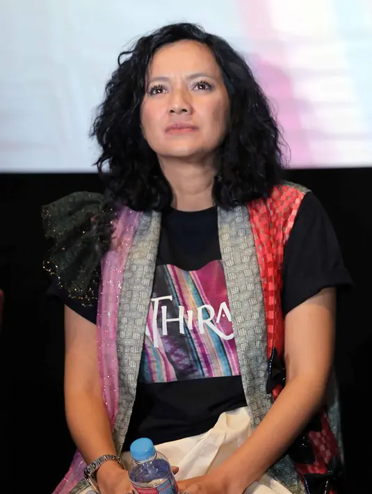 Meski telah banyak membintangi film, Cut Mini mengaku masih merasakan deg-degan saat pertama kali menyaksikan filmnya di putar. (Deki Prayoga/Bintang.com)