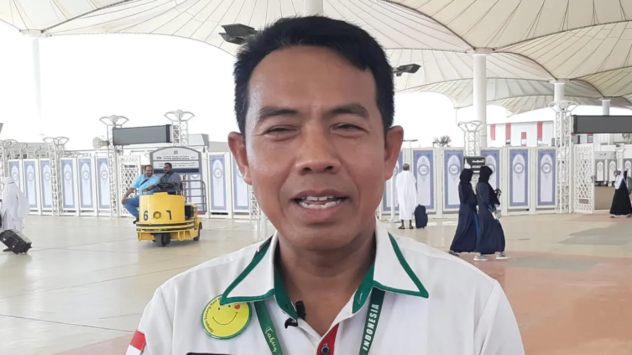 Kepala Seksi (Kasie) Perlindungan Jamaah (Linjam) Daerah Kerja (Daker) Bandara Jeddah-Madinah, Syarifuddin Zuhri. Darmawan/MCH