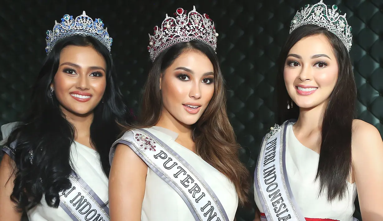 Jumpa Pers Pemilihan Puteri Indonesia 2020 di Hotel Grand Sahid Jaya Jakarta, Rabu (26/2/2020). (Bambang E Ros/Fimela.com)