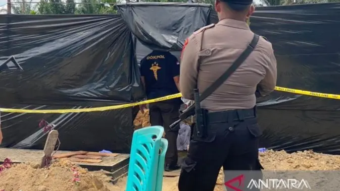 Diduga Tewas Berkelahi, Makam Pelajar di Pekanbaru Dibongkar Polisi