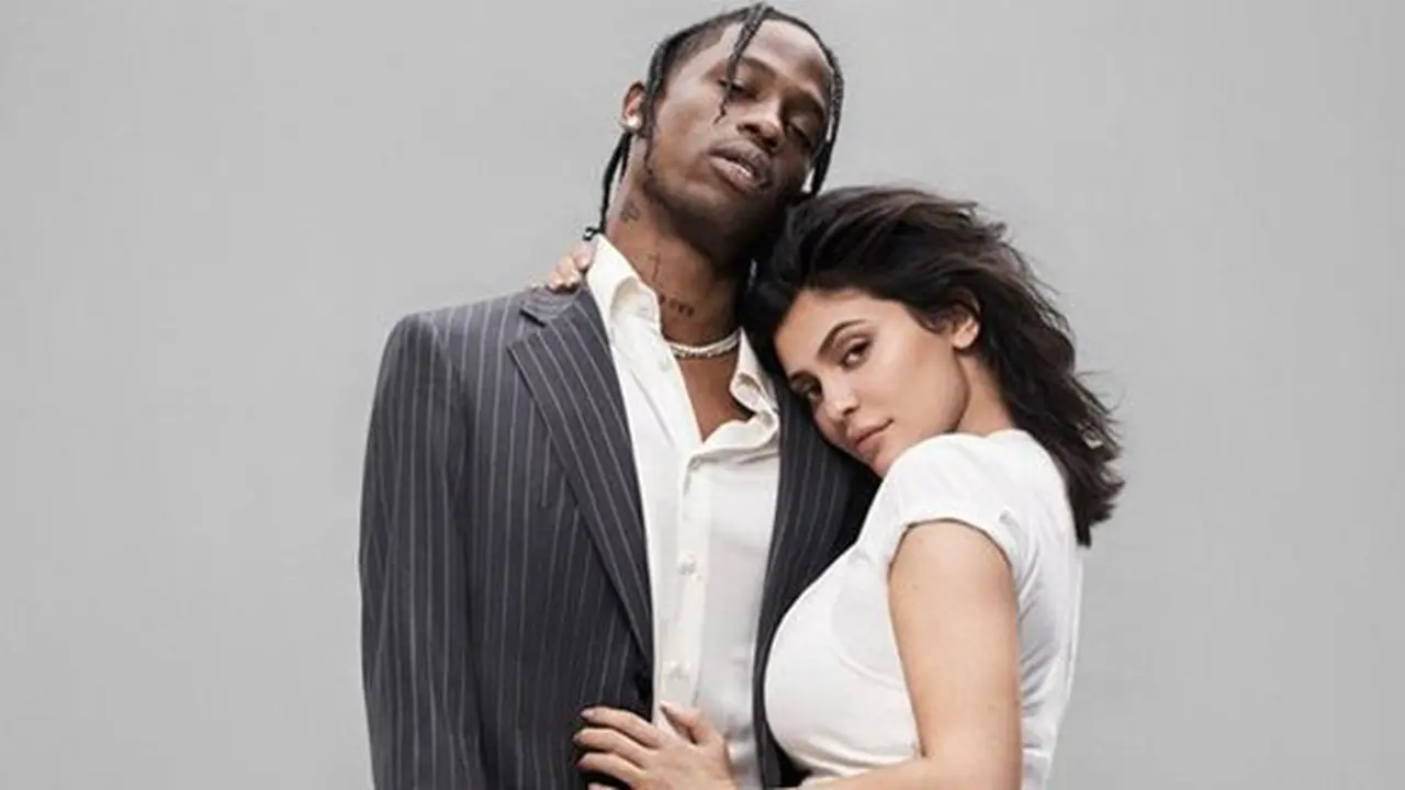 Travis Scott - Kylie Jenner/ copyright GQ Magazine