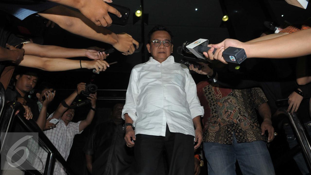 20160418- M Taufik Usai Diperiksa KPK-Jakarta- Helmi Afandi