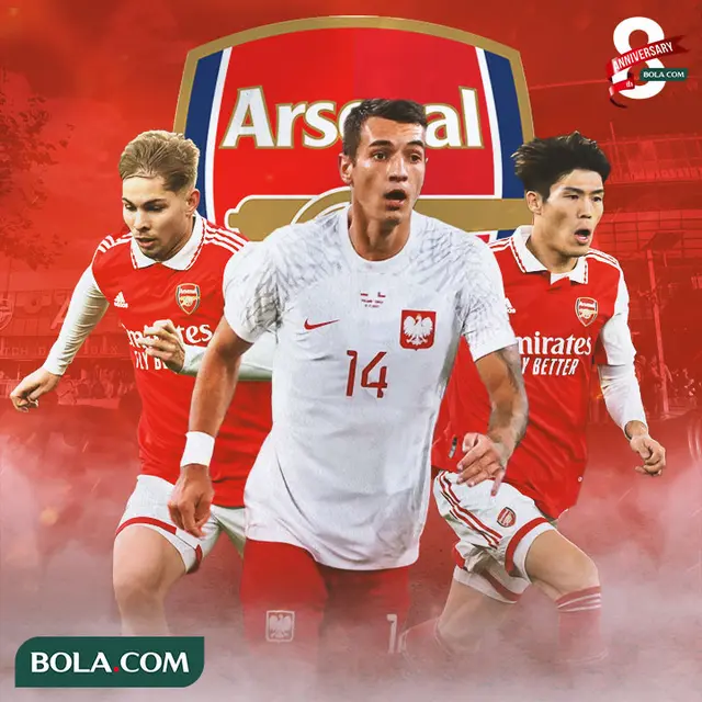 Arsenal - Emile Smith Rowe, Jakub Kiwior, Takehiro Tomiyasu