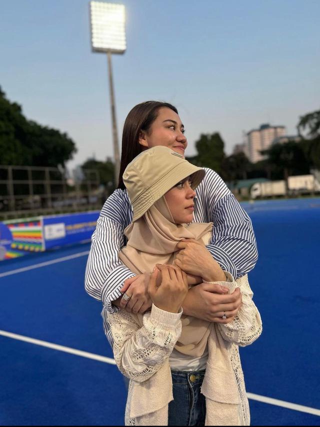 Potret Aaliyah Massaid dan Lesti Kejora (Instagram/@lestikejora)