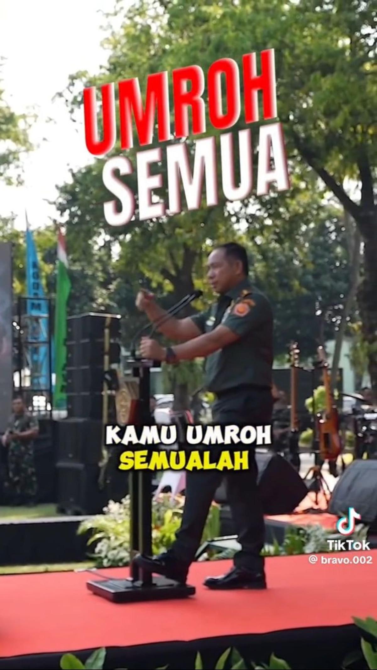 Viral, Panglima TNI Jendral Agus Subiyanto Beri Hadiah Umroh untuk Prajurit yang Anaknya Berprestasi dan Akan Pensiun