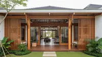 8 Rumah Minimalis Desa Kombinasi Kayu dan Baja Ringan Agar Lebih Kokoh