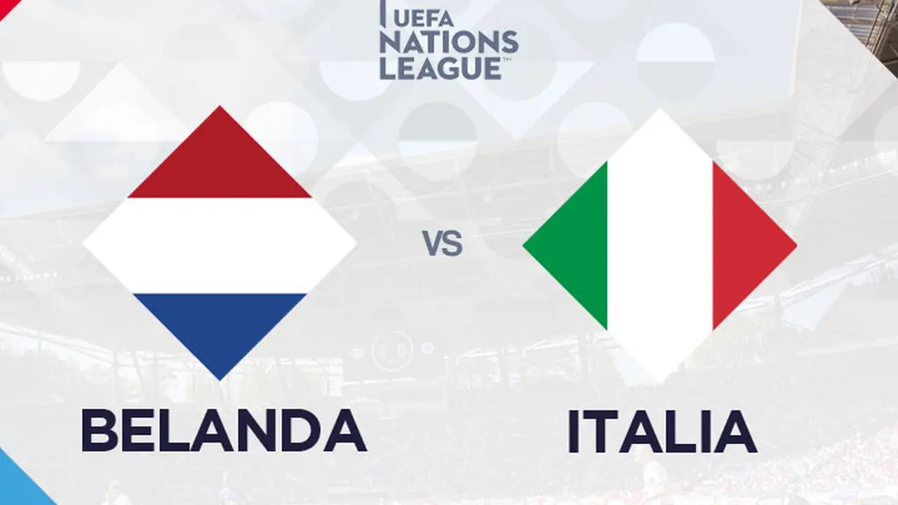UEFA Nations League - Belanda Vs Italia