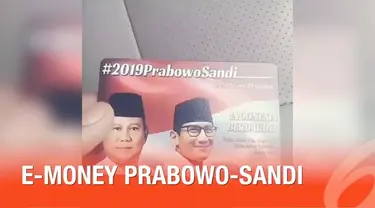 Beredarnya kartu e-money dengan foto Prabowo-Sandiaga Uno di media sosial mendadak viral. TKN Jokowi-Ma'ruf melalui ketua TKN Erick Tohir akhirnya menyampaikan tanggapannya.