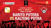 Live Streaming Kalteng Putra Vs Barito Putera (Liputan6.com / Trie yas)