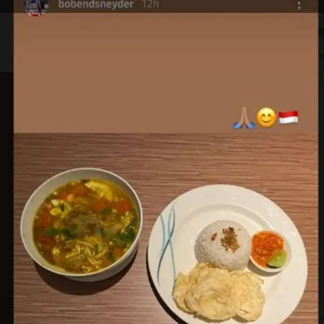 Baru Tiba di Jakarta Jelang MotoGP Mandalika, Pembalap Belanda Unggah Foto Makan Soto
