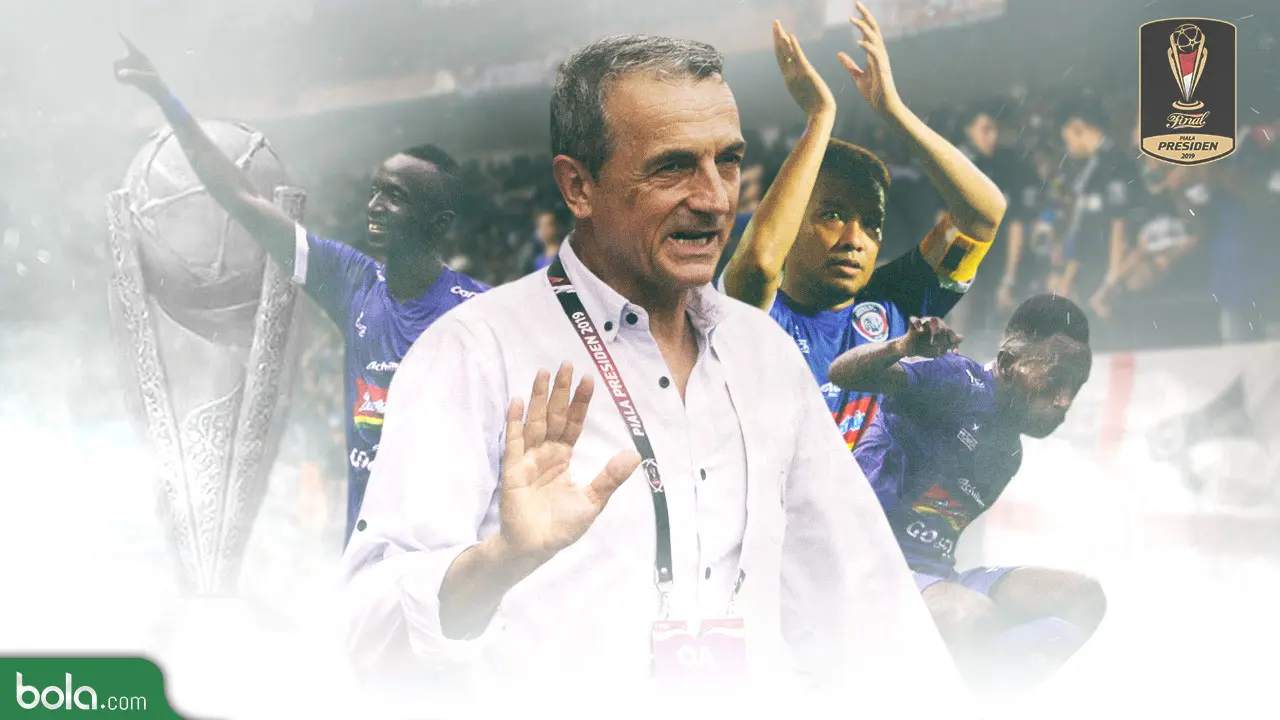 Arema FC Milomir Seslija