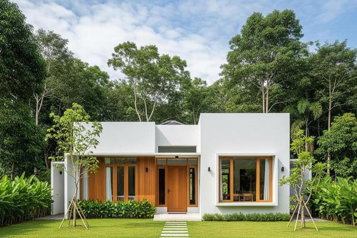10 Inspirasi Rumah Kampung dengan Sentuhan Modern, Asri, Berkelas, dan Kekinian