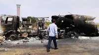 Bandara Libya Digempur Roket: 2 Tewas, 12 Pesawat Hangus