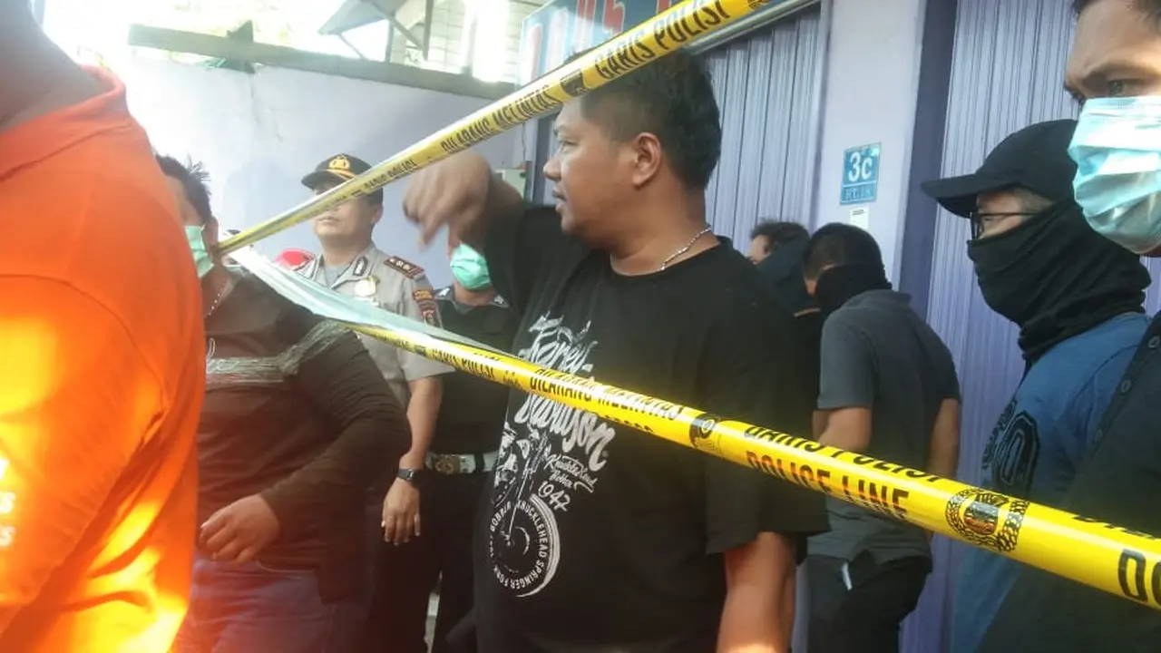 Penangkapan terduga teroris di Samarinda. (Foto: Liputan6.com/Abelda Gunawan)