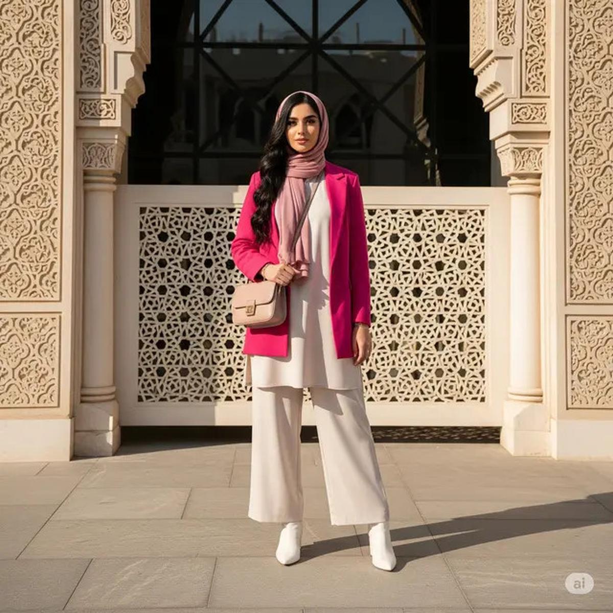 8 Ide Mix and Match Tunik, Blazer, dan Hijab untuk Tampil Elegan di Berbagai Acara