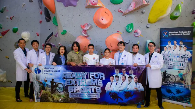 Olahraga Panjat Tebing Rawan Cedera, Ini Pertolongan Pertama yang Harus Dilakukan