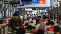 H-6 Lebaran, 52 Ribu Pemudik Tinggalkan Jakarta dari Stasiun Pasar Senen-Stasiun Bekasi