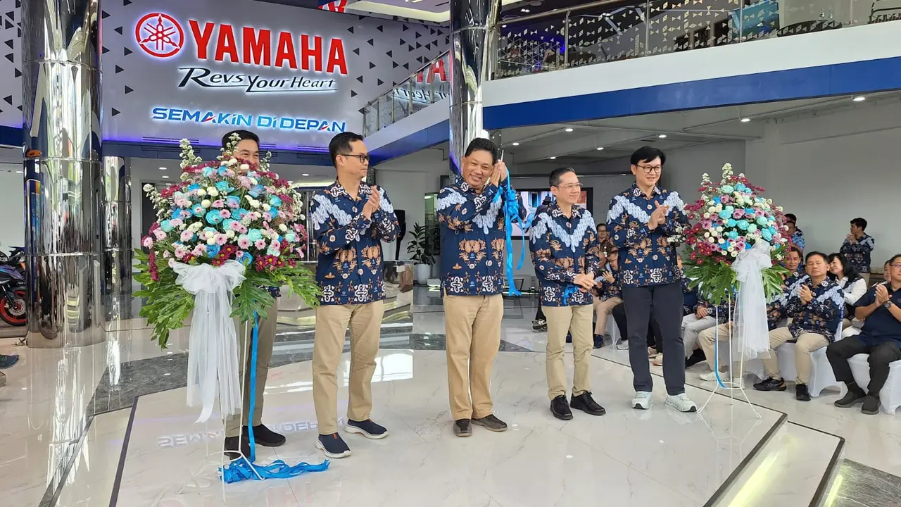 Yamaha Resmikan Dealer Premium Shop di Semarang, Tawarkan Pengalaman Lebih Eksklusif (Arief A/Liputan6.com)