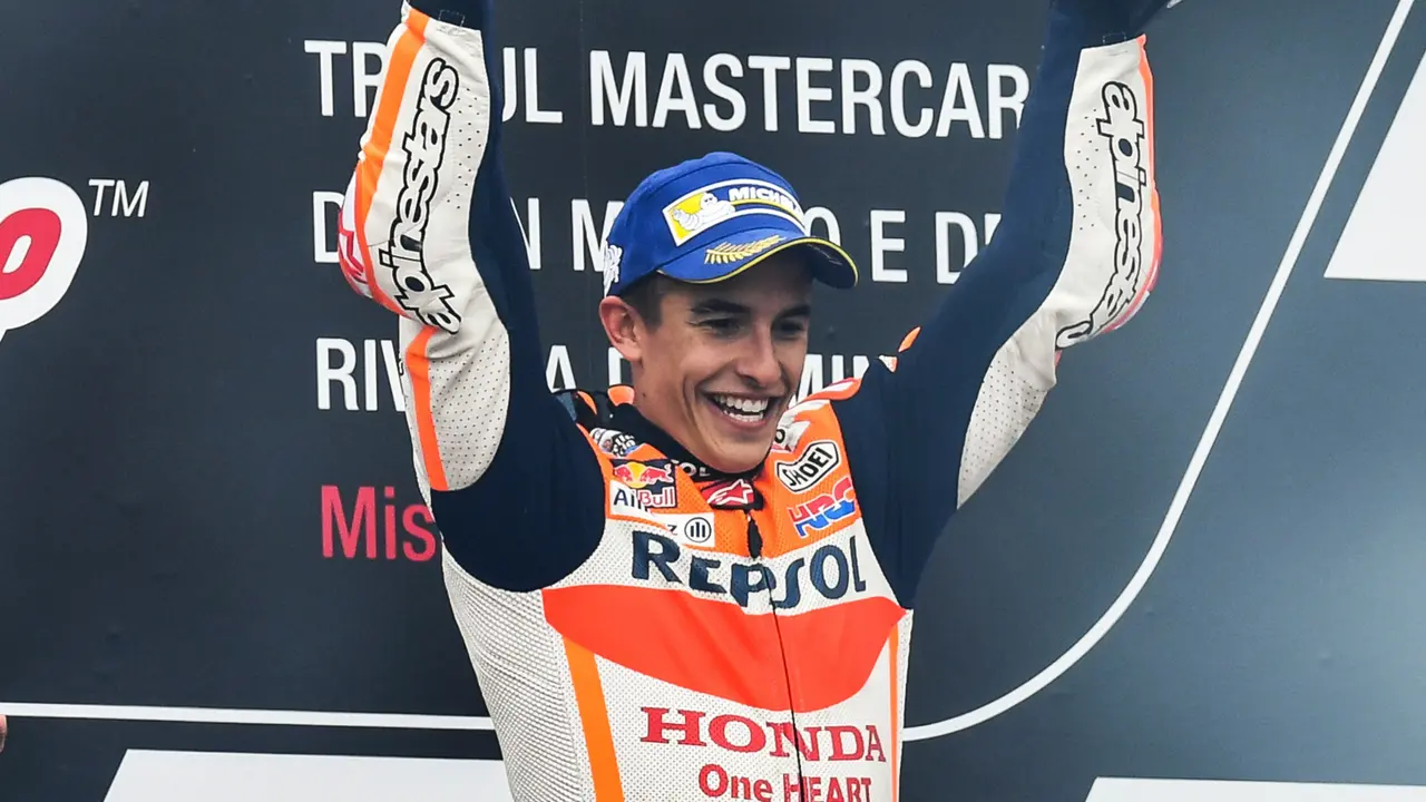 Marc Marquez Raih Gelar di GP San Marino