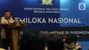 Mantan Wapres Jusuf Kalla menyampaikan pemaparan dalam acara Semiloka Nasional di Jakarta, Kamis (12/12/2019). Kegiatan yang diadakan oleh Komnas HAM itu bertajuk Refleksi Implementasi Mediasi di Indonesia. (Liputan6.com/Johan Tallo)