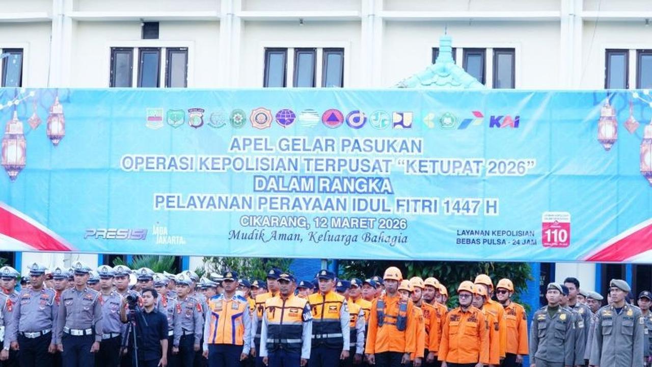 Polres Metro Bekasi Gelar Operasi Ketupat Jaya 2026, Wujudkan Mudik Aman dan Lancar