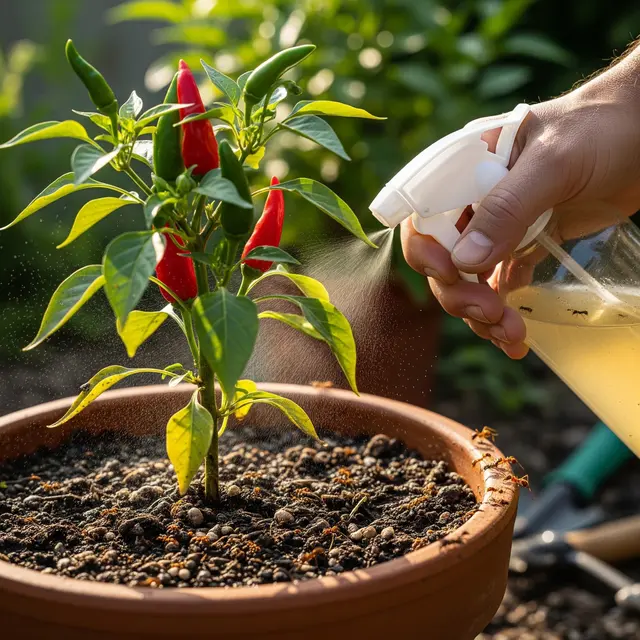 9 Cara Mengusir Semut dari Pot Cabai Tanpa Merusak Tanaman, Ampuh dengan Bahan Alami