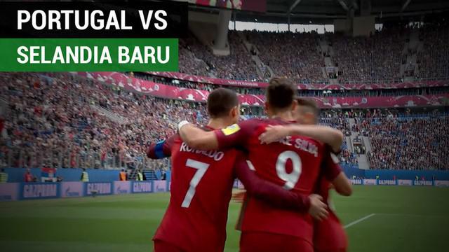 Berita video Portugal menunjukkan keperkasaannya dengan melumat Selandia Baru 4-0 pada laga terakhir fase grup Piala Konfederasi 2017.