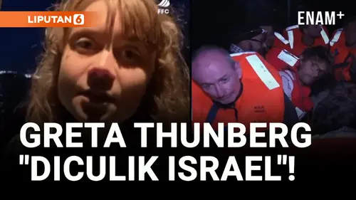 VIDEO: Militer Israel Tahan Kapal Bantuan Greta Thunberg!