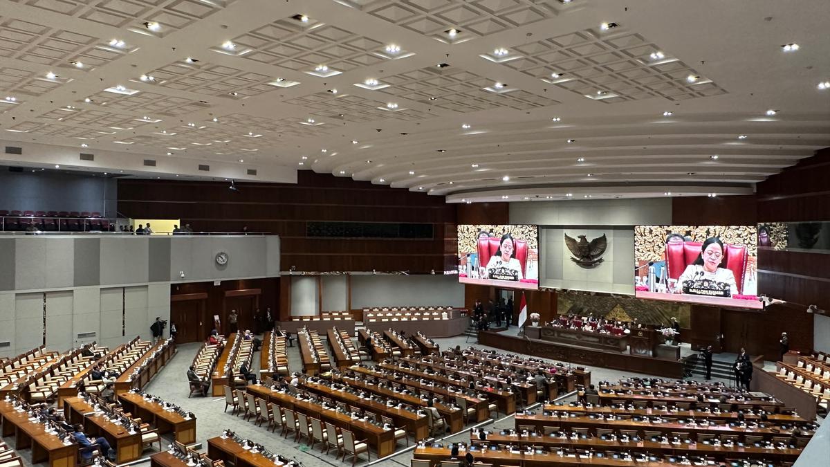 DPR RI menggelar Rapat Paripurna ke-9 Masa Persidangan II Tahun Sidang 2023-2024.