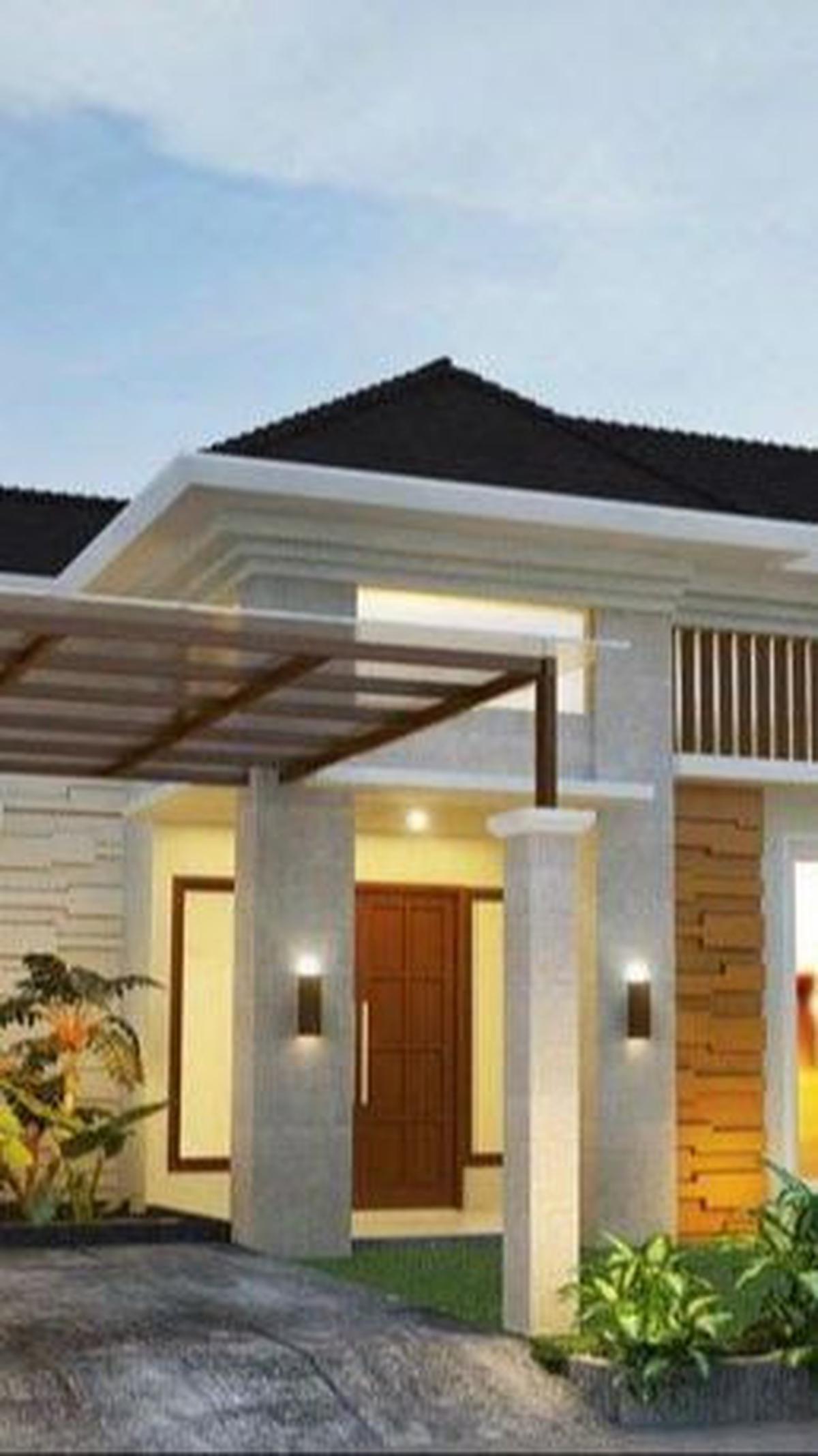 Desain Rumah Kontemporer 1 Lantai