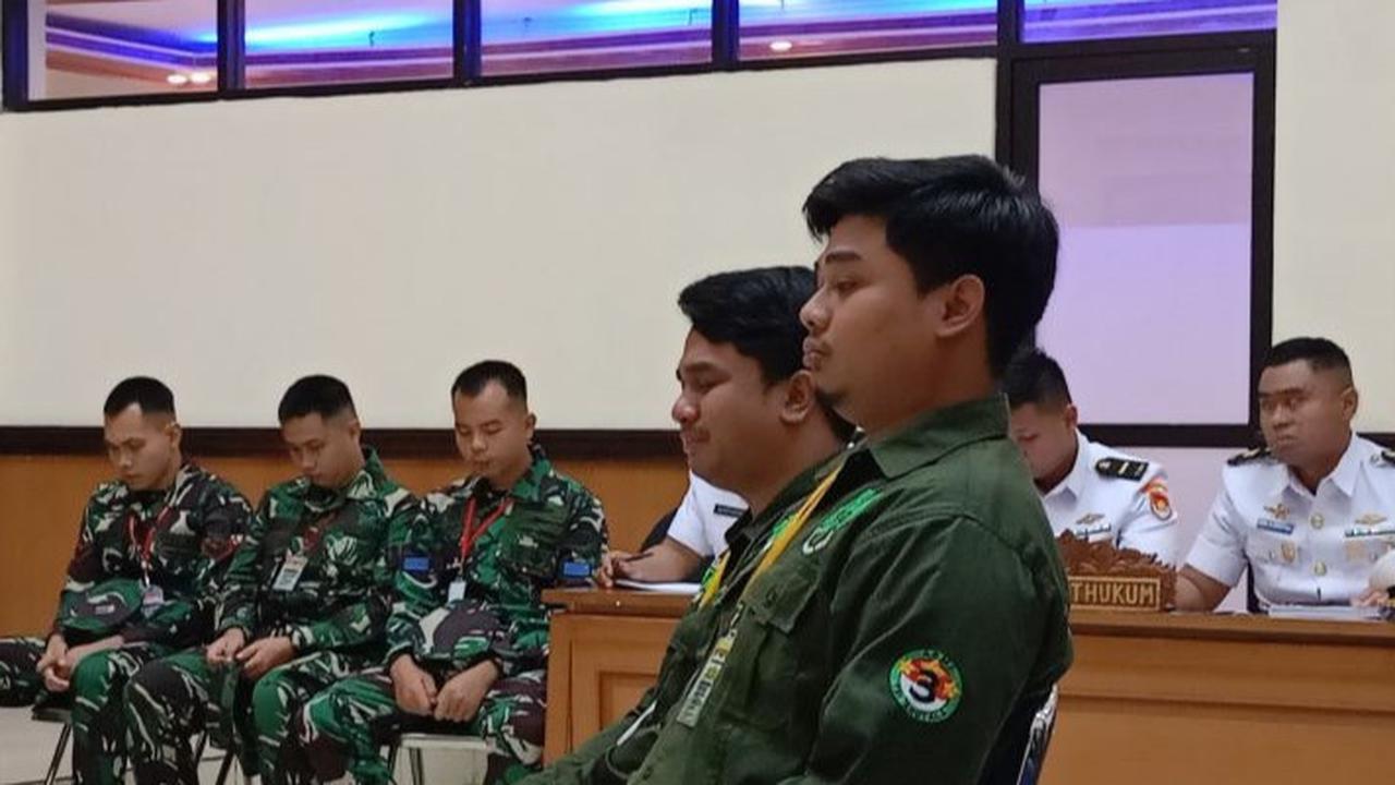 VIDEO: Tegas! Oditur Militer ke Anak Bos Rental di Sidang Tiga Anggota TNI AL "Tunjuk Terdakwanya!"