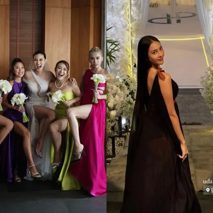 Gaya Bridesmaid dan Tamu Undangan Patricia Gouw, Anti Mainstream Serba Neon