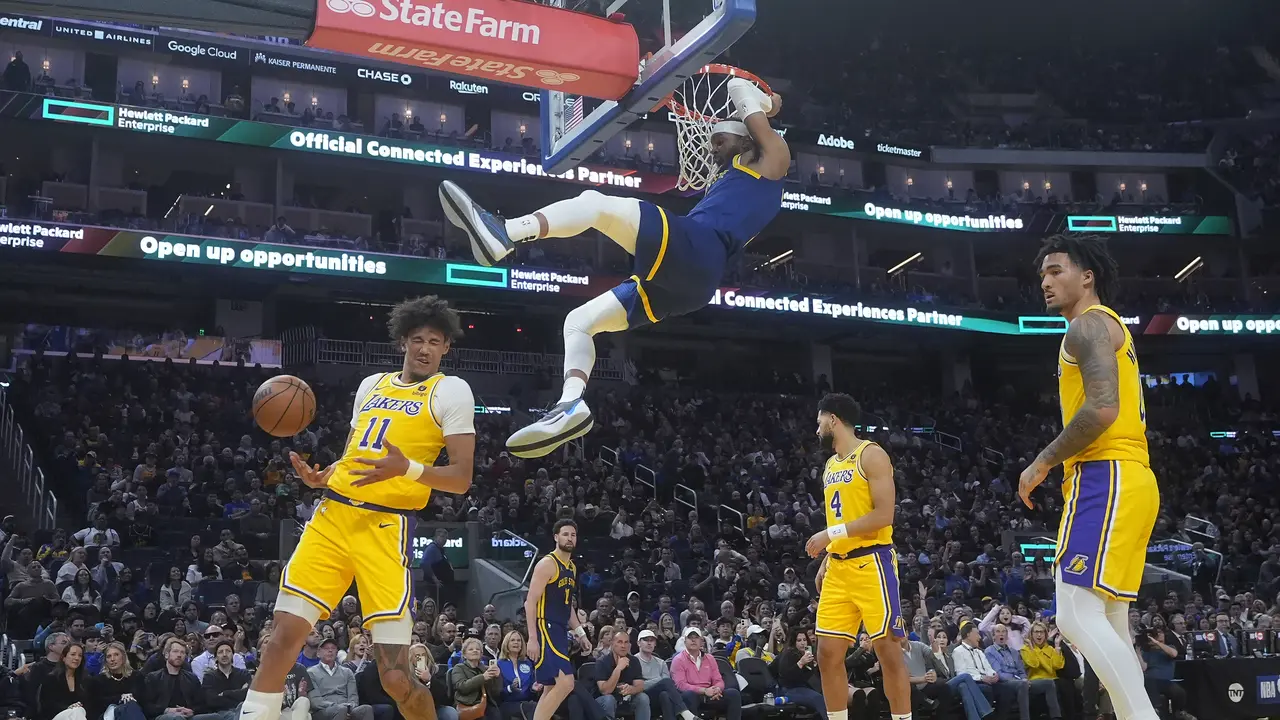 Tanpa LeBron James, Lakers keok di kandang Warriors pada lanjutan NBA 2023/2024