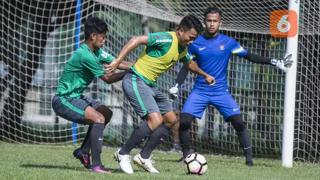 Latihan Timnas Indonesia U-19