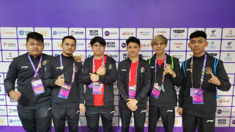Timnas Esports PUBG Mobile Indonesia di Asian Games 2023 Hangzhou, China (PBESI)
