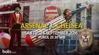 Susunan Pemain Arsenal Vs Chelsea