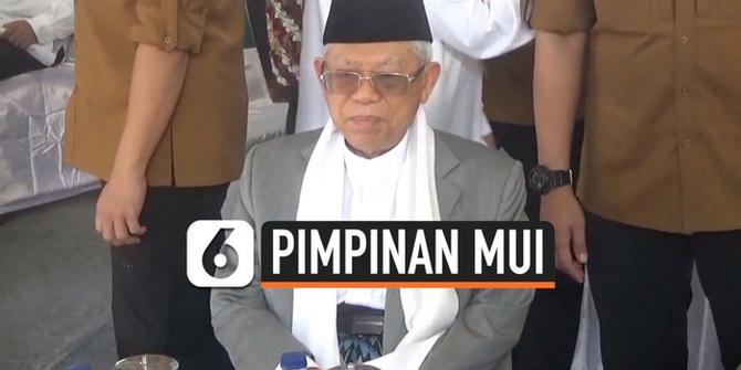VIDEO: Ma'ruf Amin Bersedia Mundur dari MUI