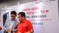 Kerjasama bundling Galaxy J5 dan J7 dengan Telkomsel (Sumber: Telkomsel)