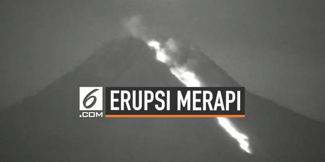 VIDEO: Guguran Awan Panas Merapi Capai 2 Kilometer