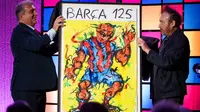 Reaksi Fans Barca terhadap Poster Ulang Tahun Klub ke-125: Terlihat seperti Setan, Menakutkan!