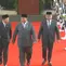 Presiden Prabowo Subianto tiba di Kompleks Parlemen, Senayan, Jakarta, Jumat (14/8/2026).